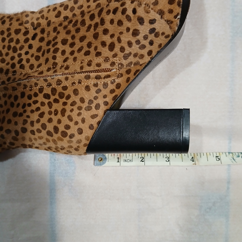 Diane Von Furstenberg Leopard-Print Yvonne Knee Boots - Picture 14 of 14